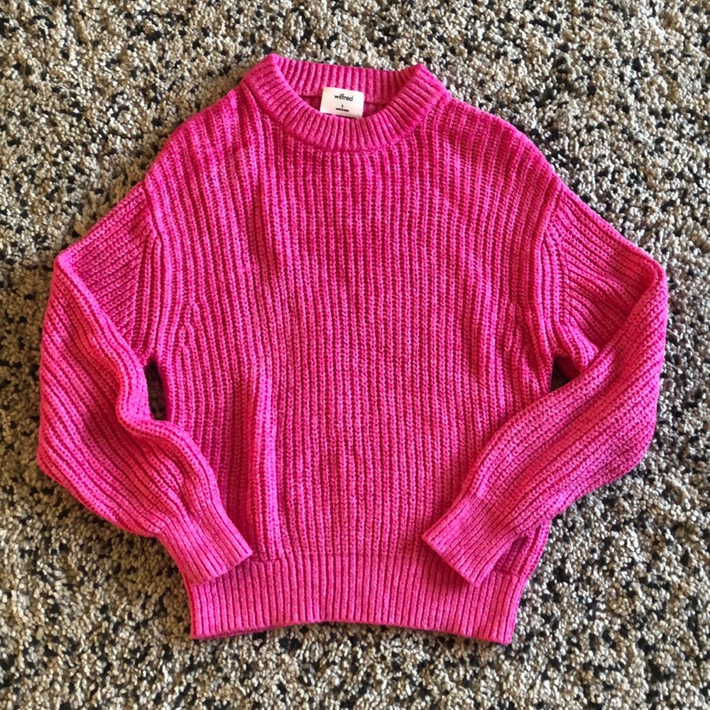 Wilfred Pink Crew Neck Sweater